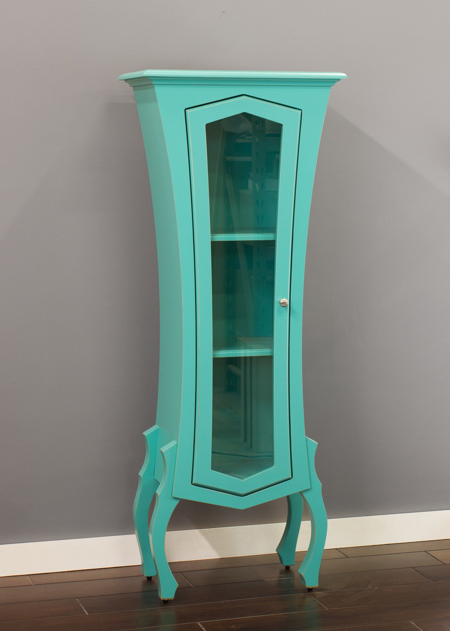 Cabinet No. 8 - Artful Display Cabinet with Glass Door