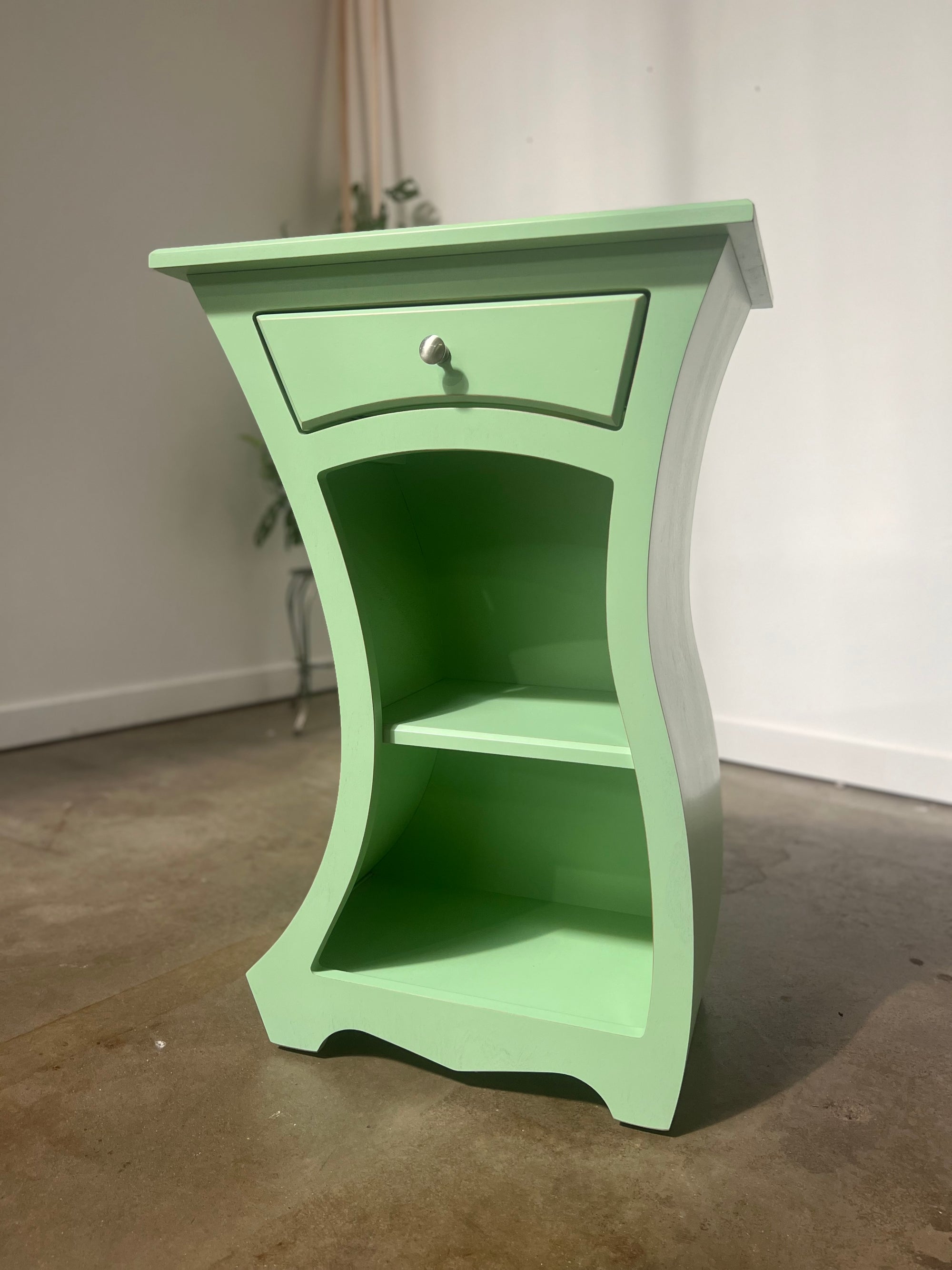 *SALE* - Spark Table - Right-handed- Mint Green Paint