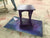 *SALE* - POP TABLE - Delphinium Violet Paint