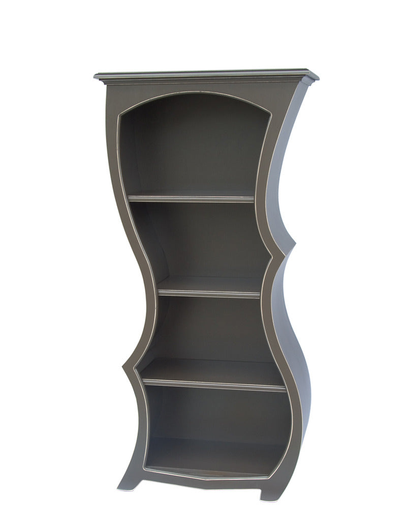 Curved art furniture Bookcase No.9 by Dust Furniture* dust furniture*
