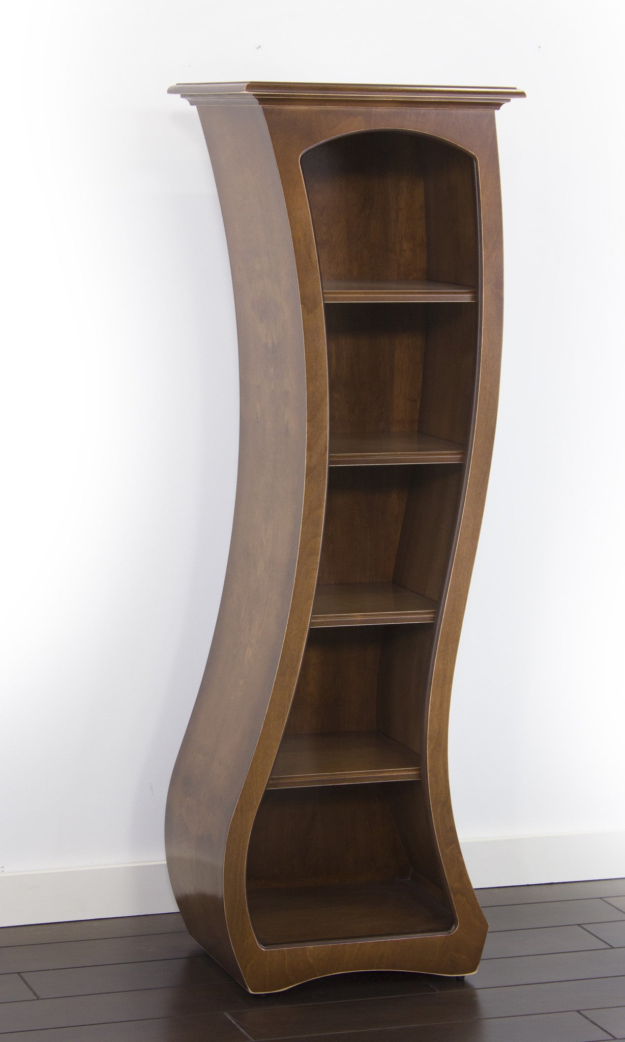 Curved Display Case - Bookcase No.5b