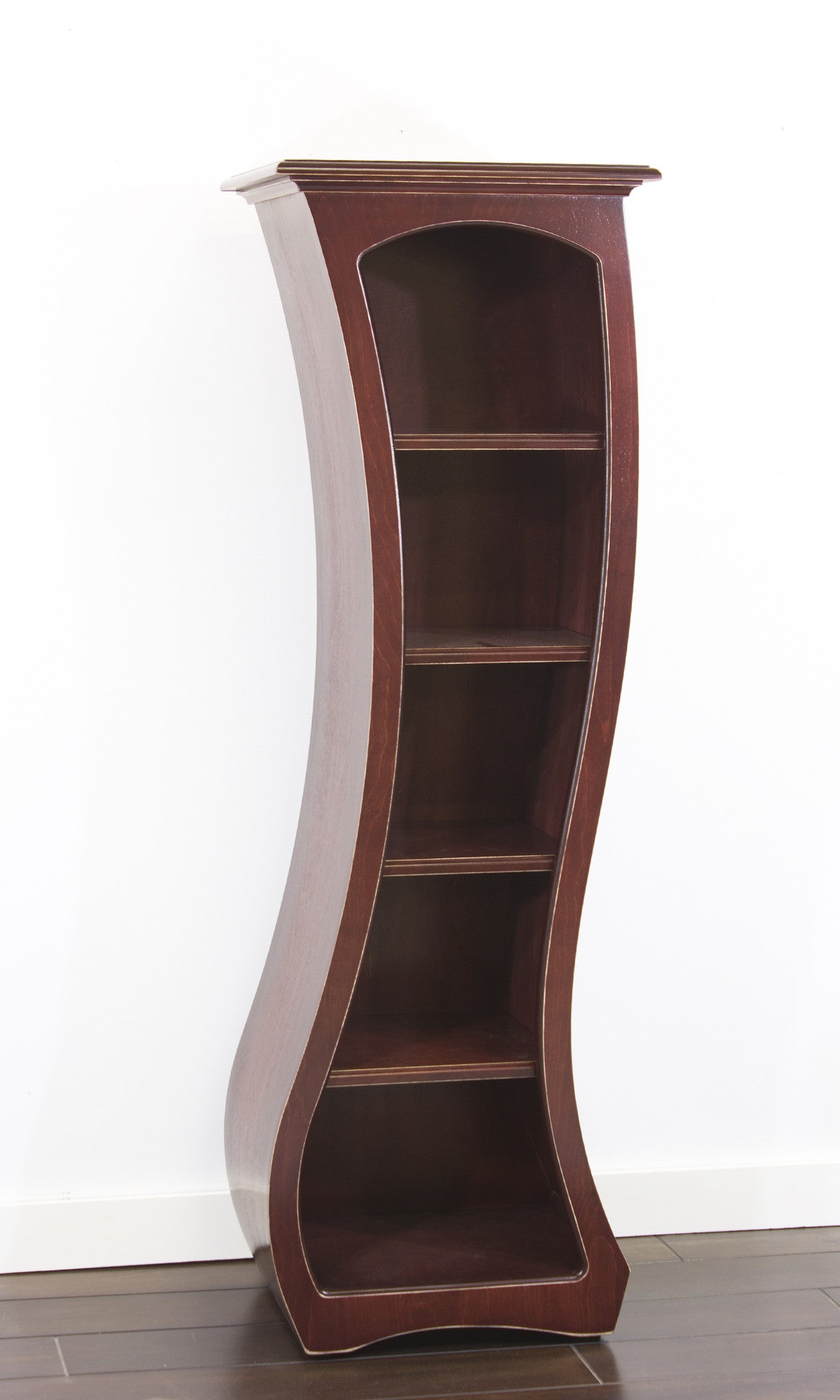 Curved Display Case - Bookcase No.5b