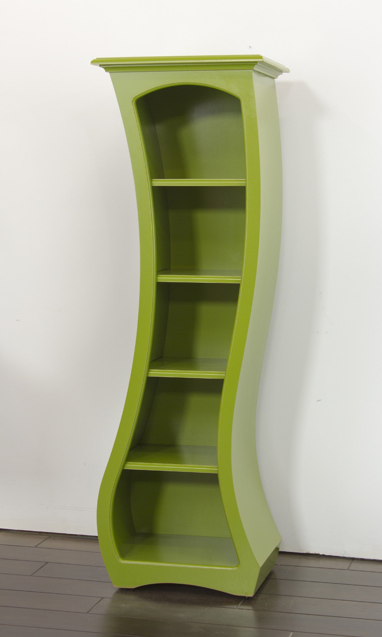 Curved Display Case - Bookcase No.5b