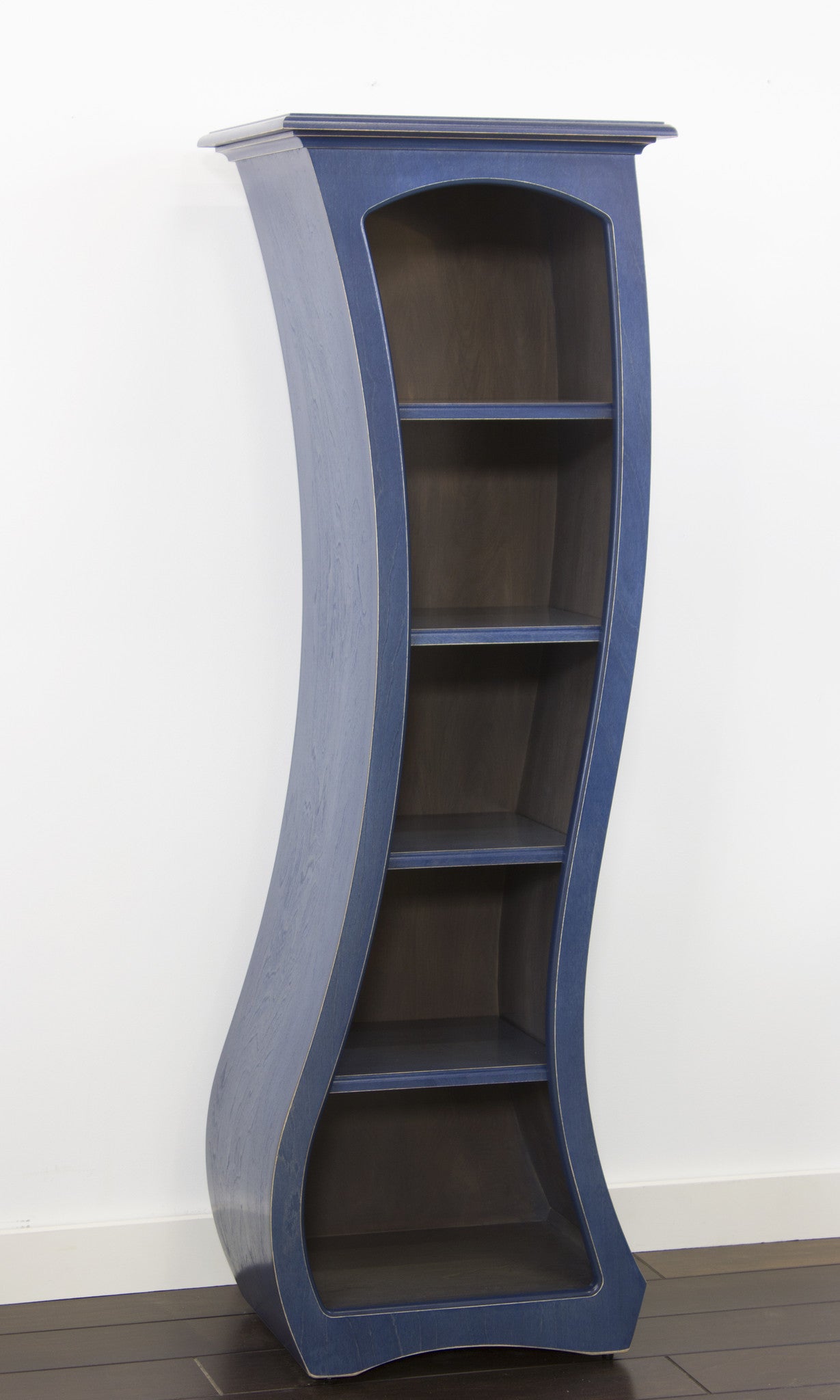 Curved Display Case - Bookcase No.5b