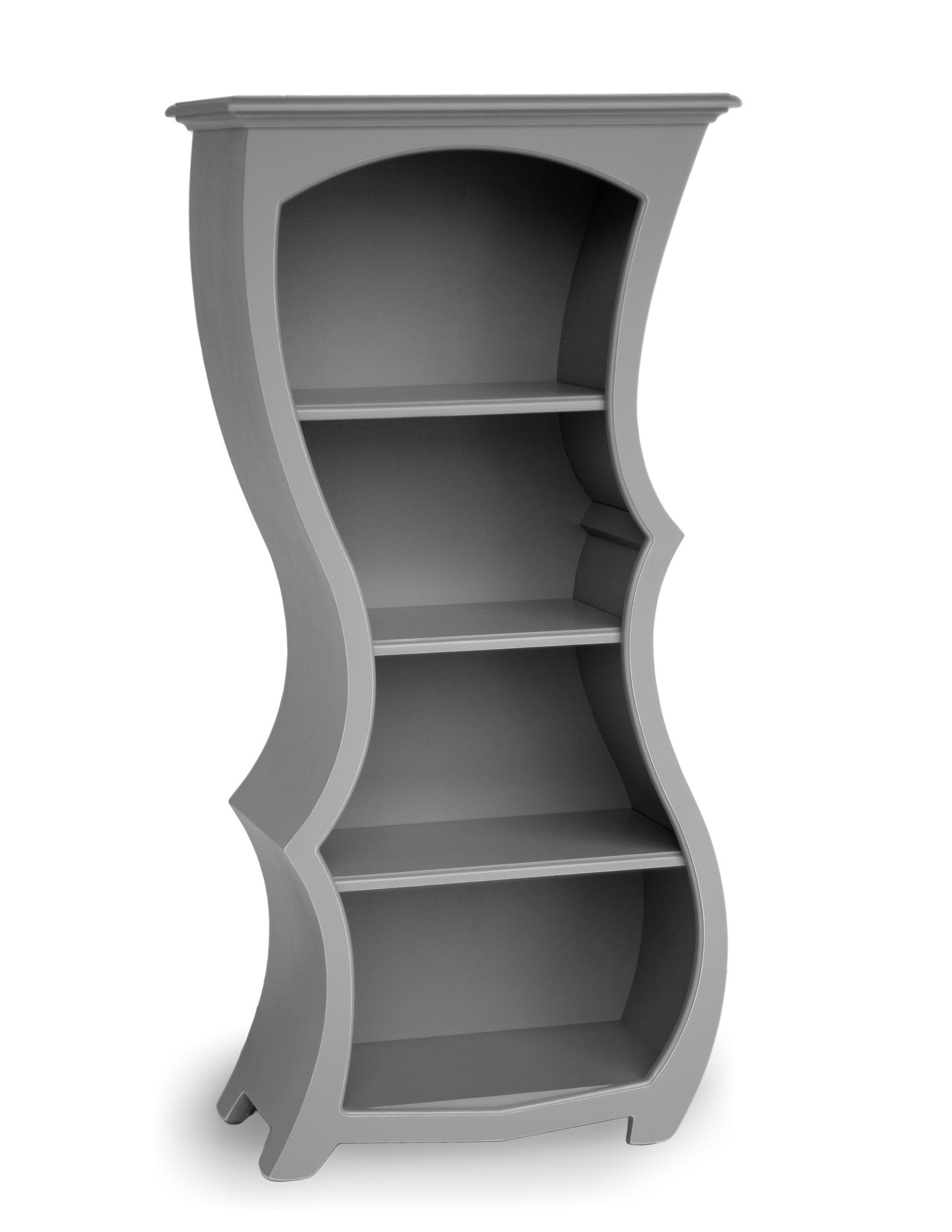 Bookcase No.9 by Dust Furniture* - Abstract bookcase in Ash Grey Paint