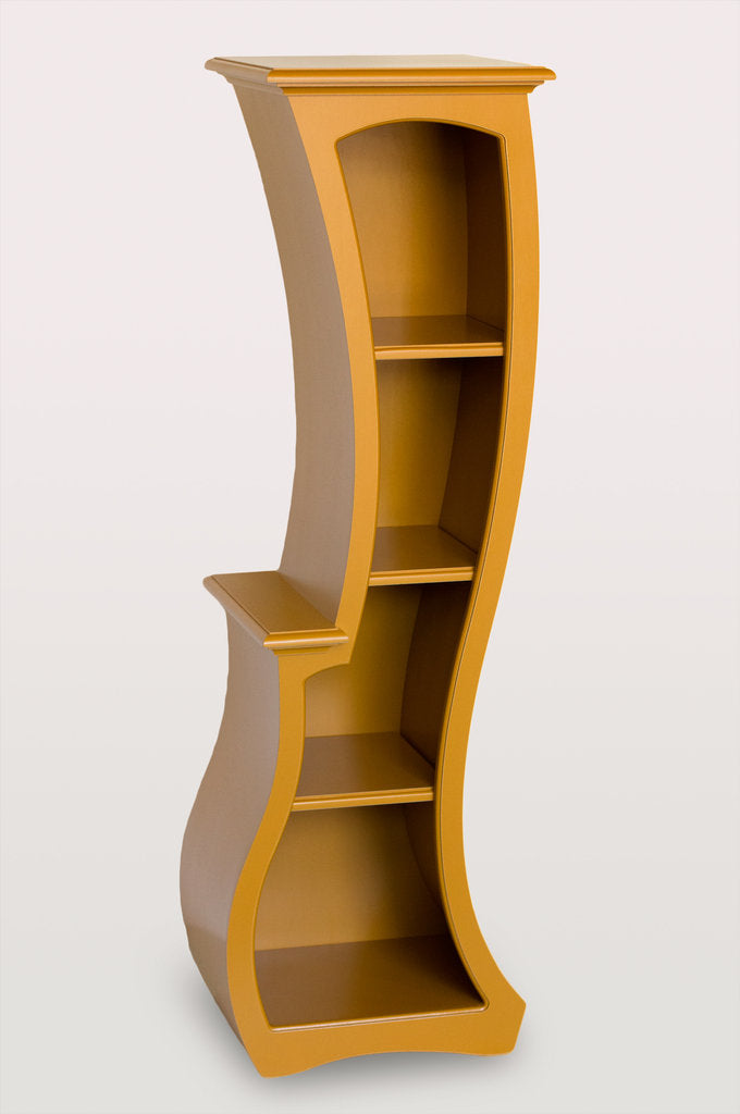 Yellow Ochre Bookcase No.5 by Dust Furniture