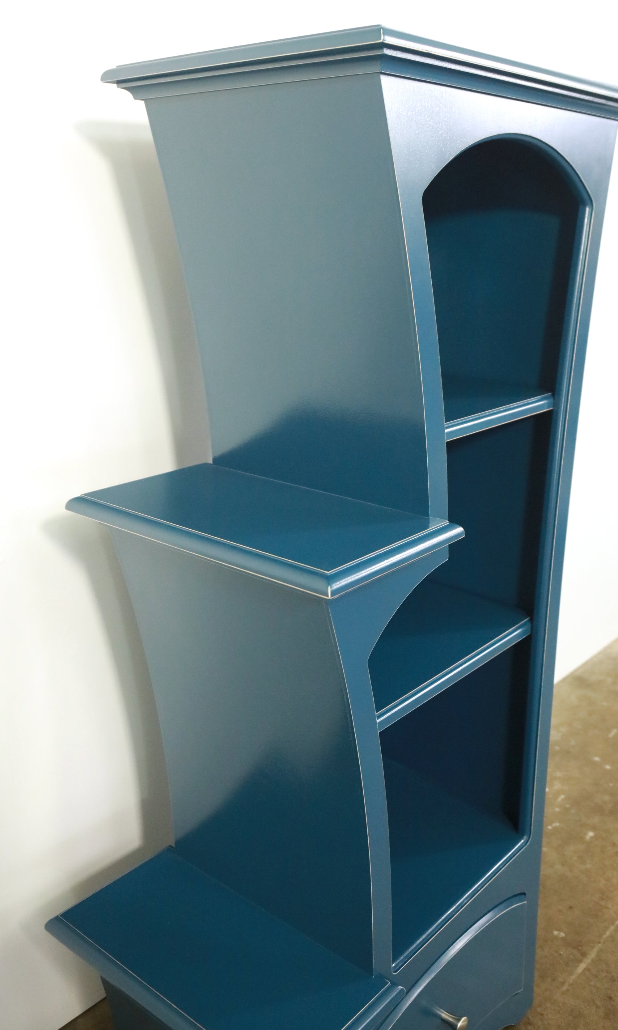 Bookcase No. 7 Stepped Display Bookcase dust furniture*