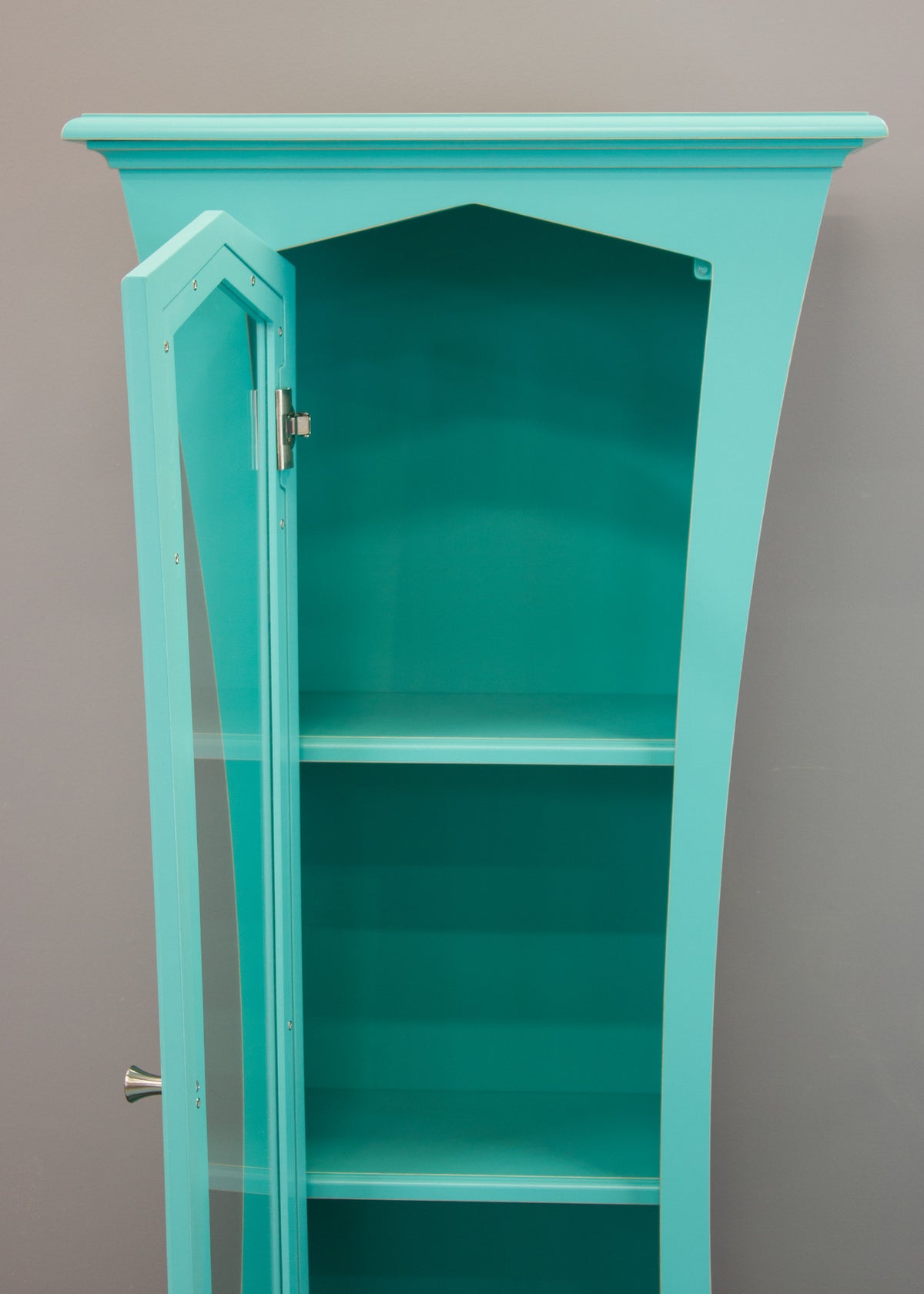 Cabinet No. 8 - Artful Display Cabinet with Glass Door