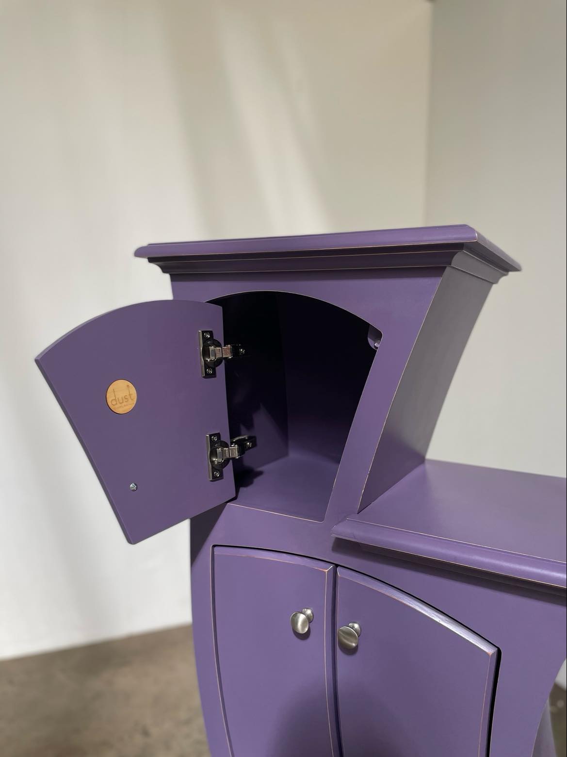 Cabinet No. 10 - Curved &amp; Stepped Artisan Storage Cabinet