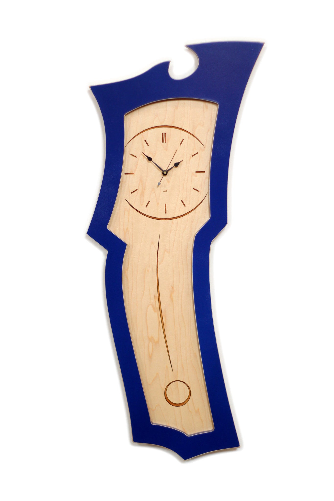 Clock No. 3 - Abstract Pendulum Wall Clock