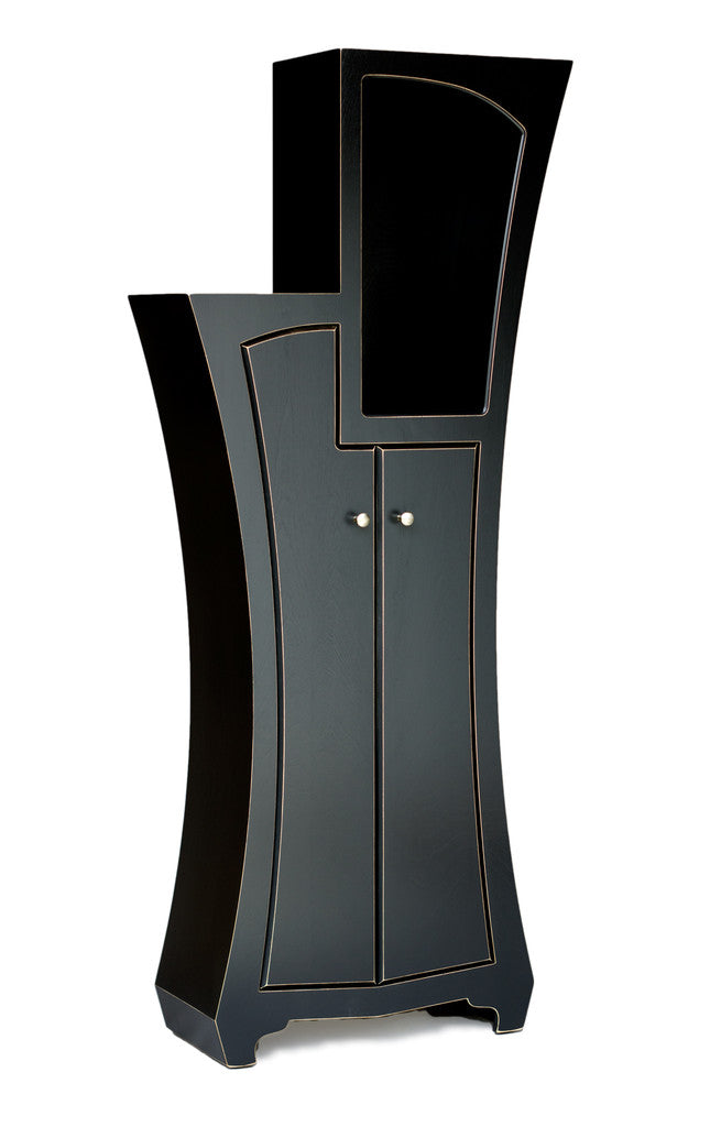 Cabinet No.6 in Charcoal Paint by Vincent Leman