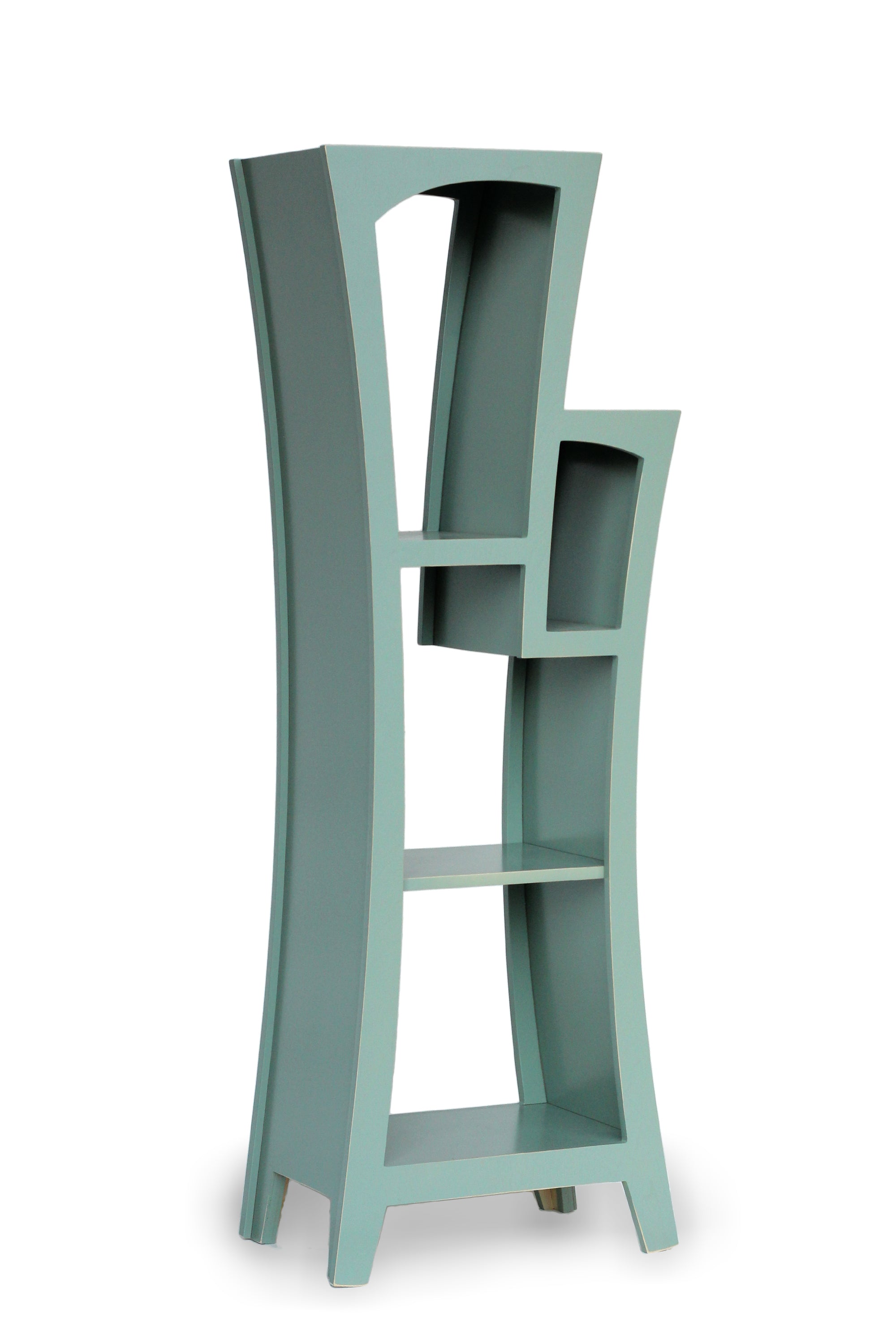 Medium Stepped Bookcase - Reversible Design