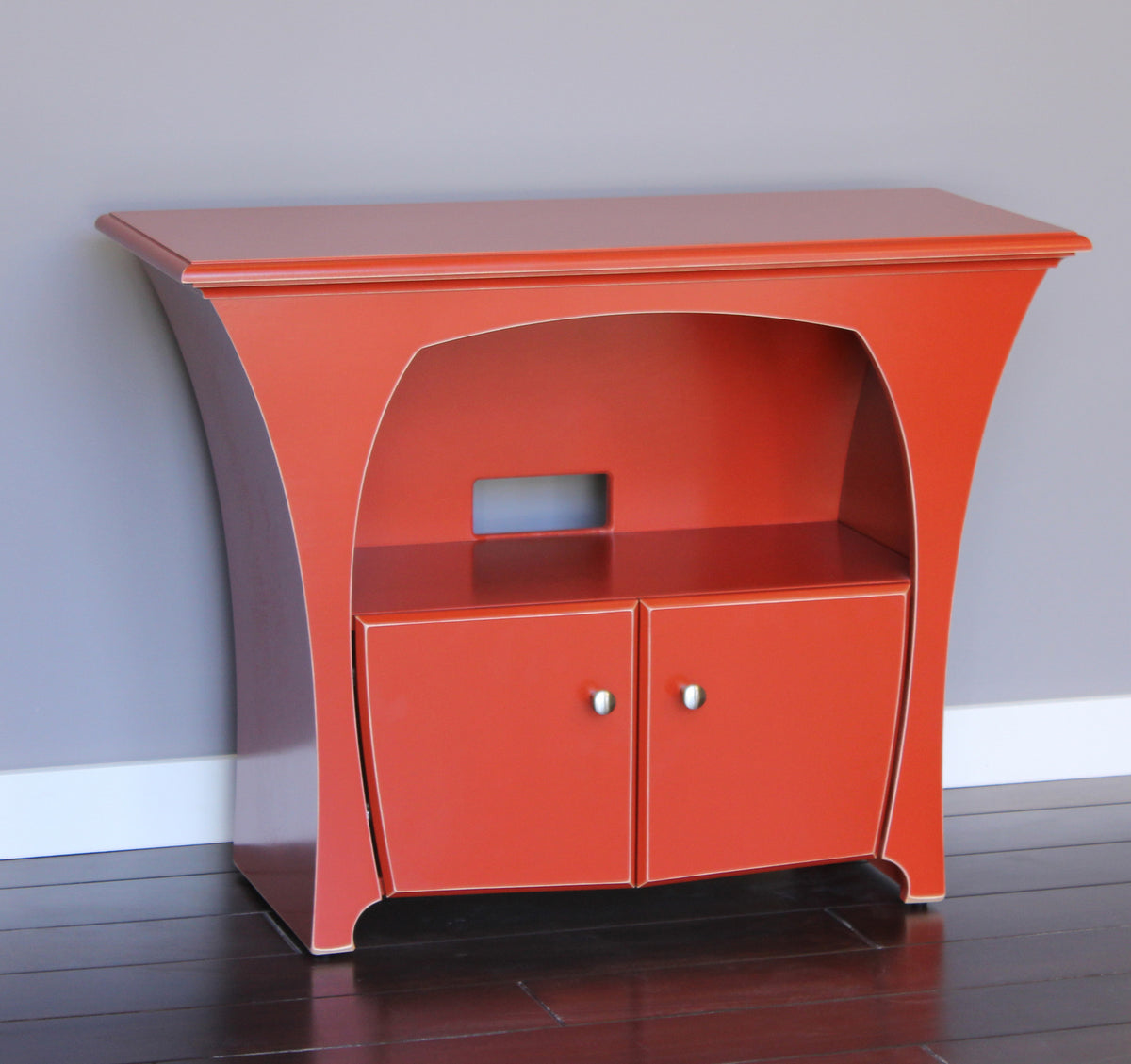 Media Console for Flat Screen Televisions