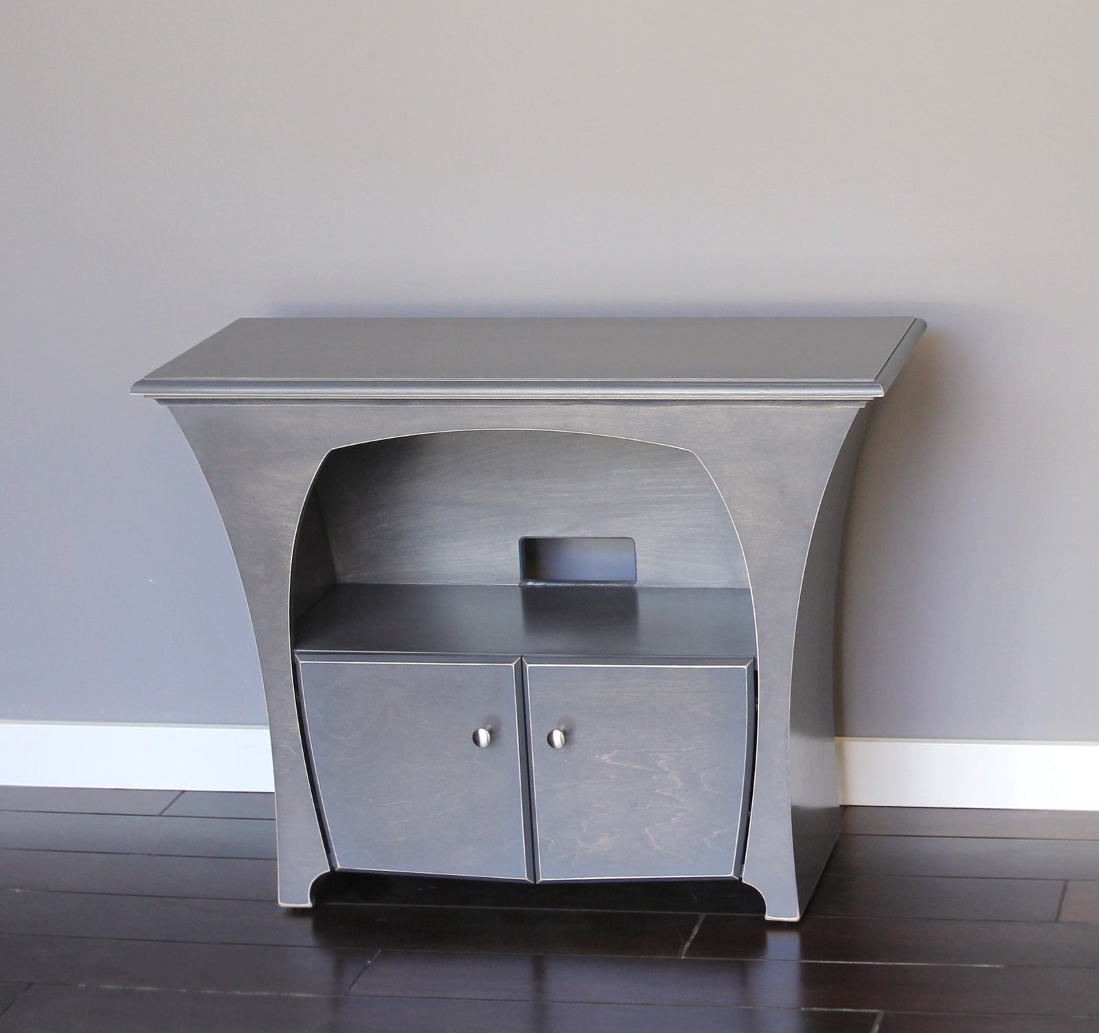 Media Console for Flat Screen Televisions