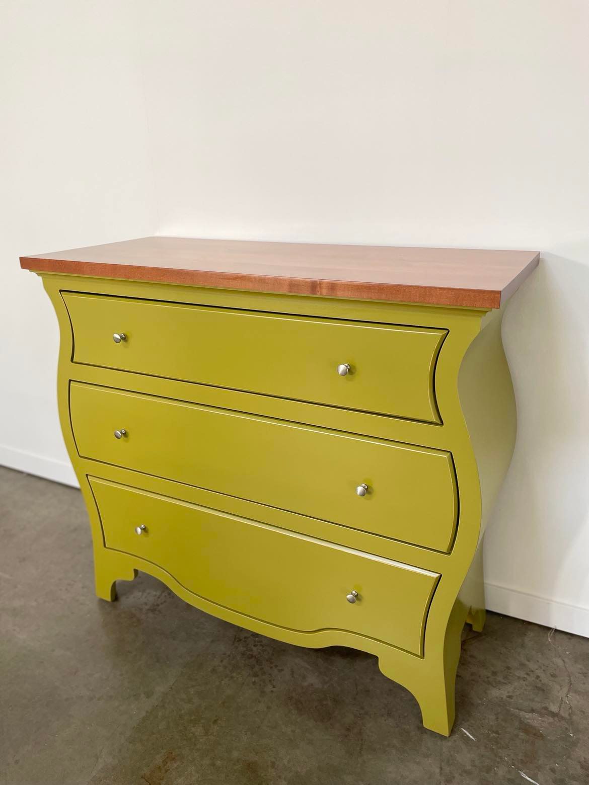 BOMBAY DRESSER // Curved dresser with drawers