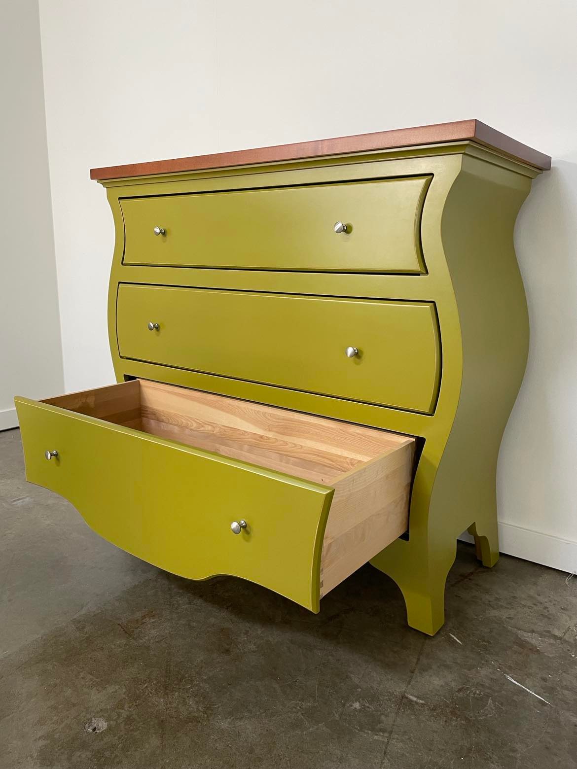 BOMBAY DRESSER // Curved dresser with drawers