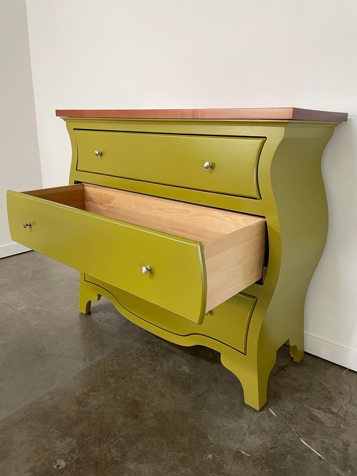 BOMBAY DRESSER // Curved dresser with drawers