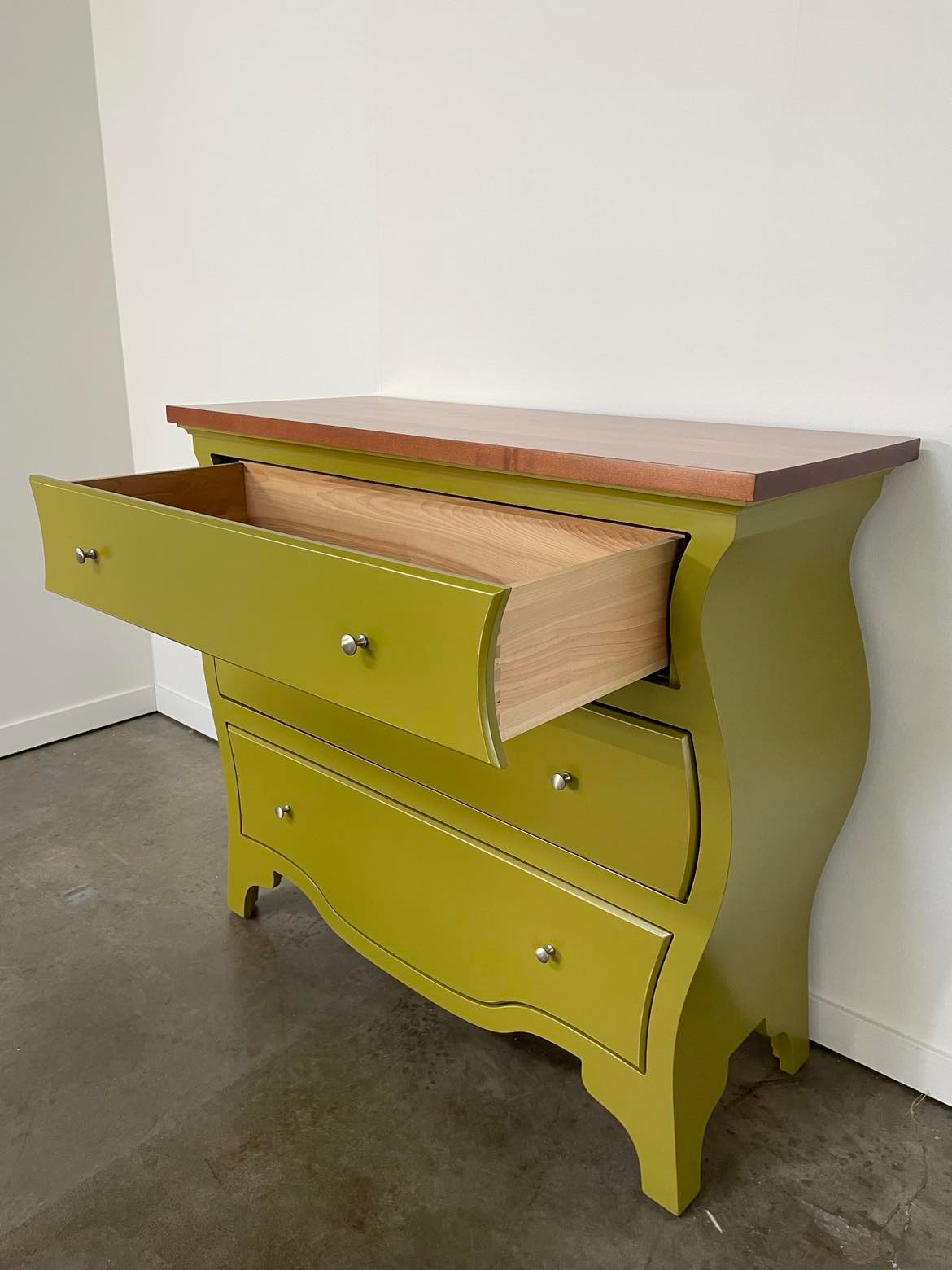 BOMBAY DRESSER // Curved dresser with drawers