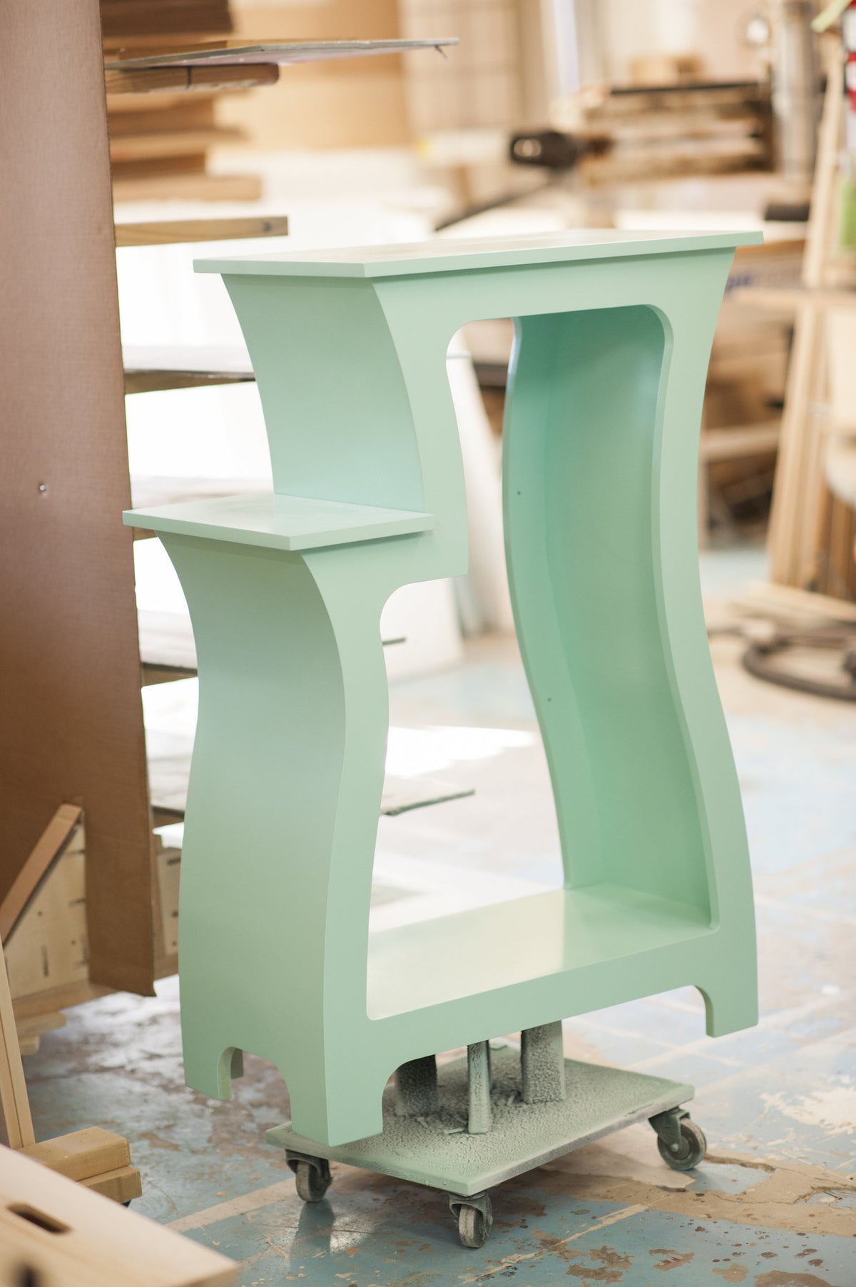 Curves &amp; Steps Bookcase